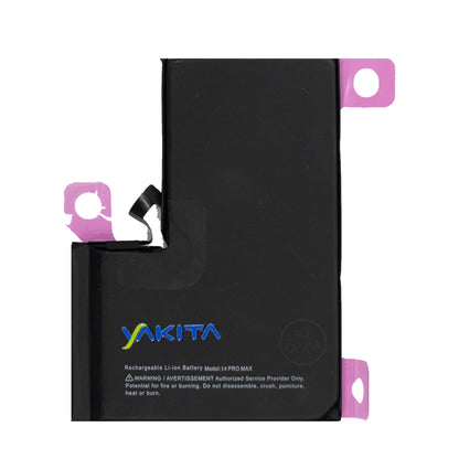 Yakita Extra Power Original Battery for iPhone 14 Pro Max (A2894, A2651, A2893, A2895) Battery 4550mAh