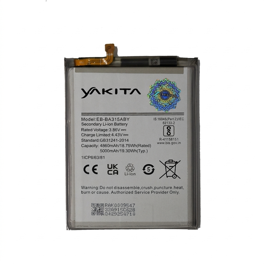 yakita original eb-ba315aby battery for samsung a31/a31s/a22/a32