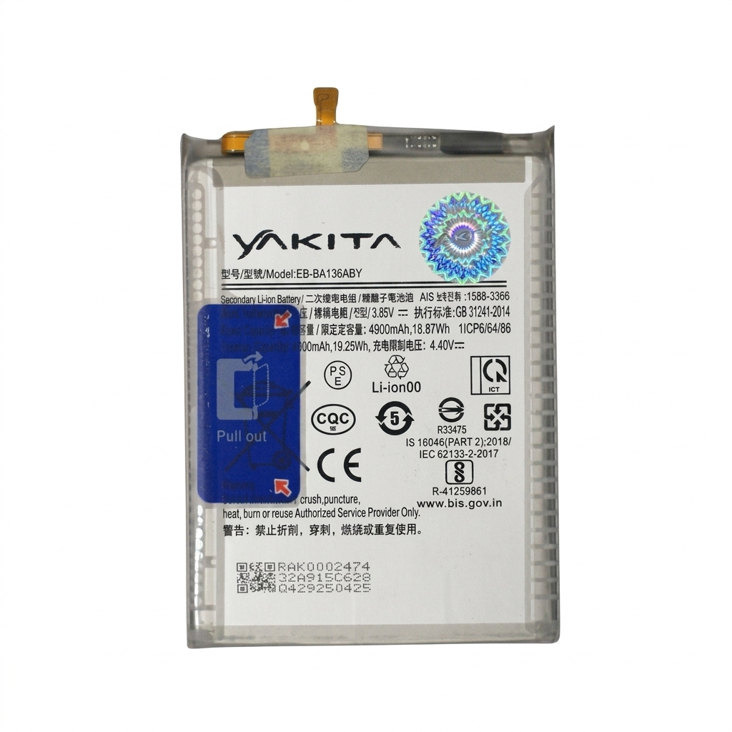 yakita original eb-ba136aby battery for samsung galaxy a33 5g 4000mah