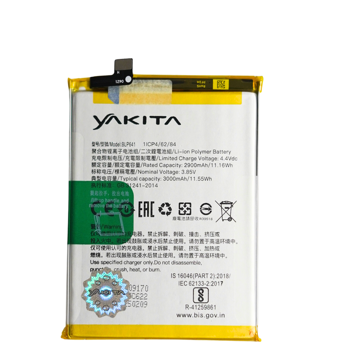 Yakita Original BLP641 Battery Compatible for Oppo A71 3000mAh