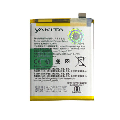 Yakita Original BLP695 Battery for Realme U1/ RMX1831/ RMX1833 3500mAh