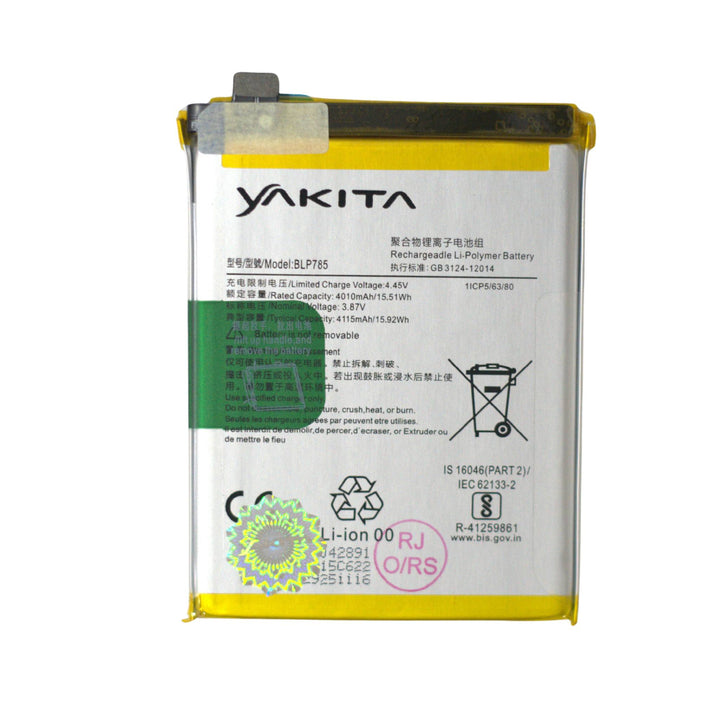Yakita Original BLP785 Battery Compatible for OnePlus Nord (4115mAh)