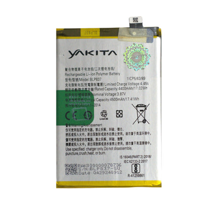 Yakita Original BLP837 Battery for Realme 8 Pro 4500mAh