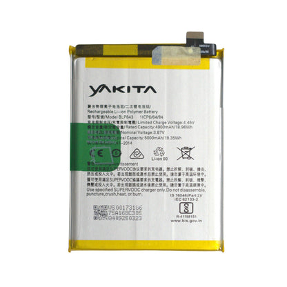 Yakita Original BLP843 Battery for Oppo K7x 5G 5000mAh