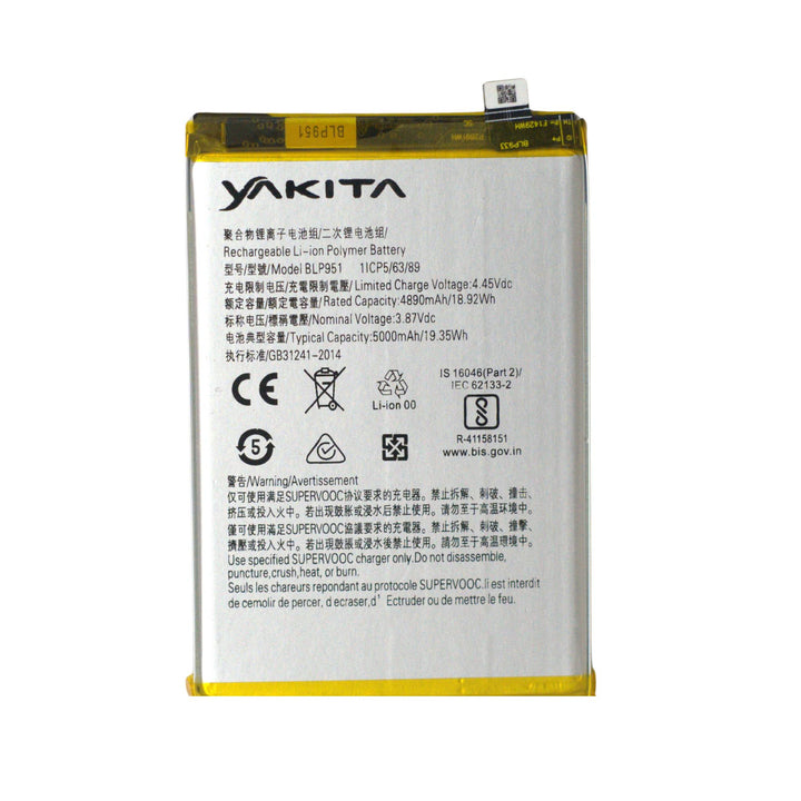 Yakita Original BLP951 Battery for Oppo 10 Pro+ 4890mAh