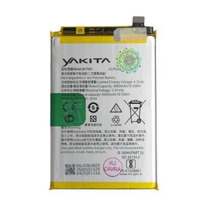 Yakita Original  BLPA83 Battery for Realme C61 & C63 5000mAh