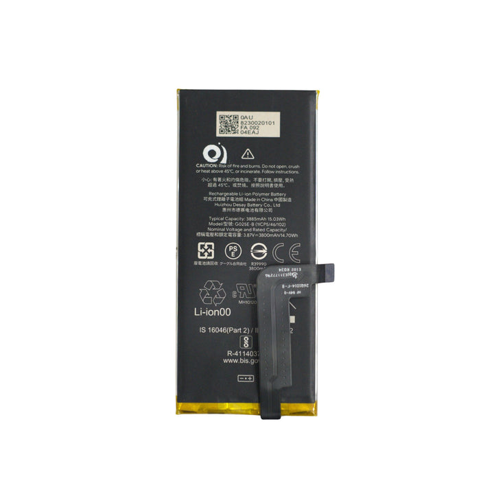 Yakita Original G025E-B Battery for Google Pixel 4a 5G 3885mAh