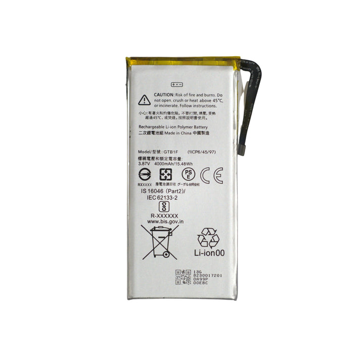 Yakita Original GTB1F/GT27FU Battery for Google Pixel 5 4000mAh
