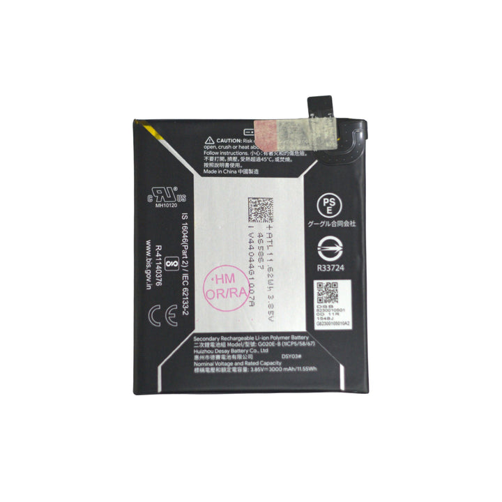 Yakita Original G020E-B Battery for Google Pixel 3a 3000mAh