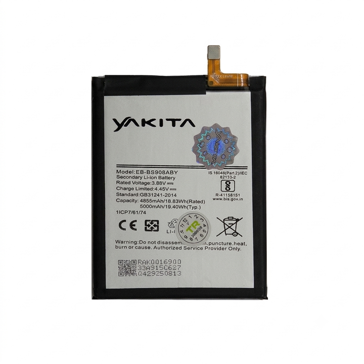 Yakita Original Battery EB-BS908ABY for Samsung Galaxy S22 Ultra 5G 5000mAh