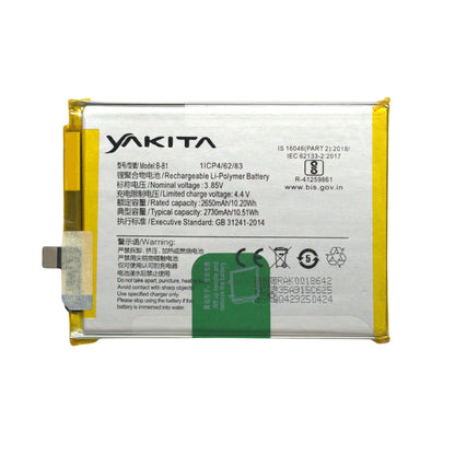 Yakita Original B-B1 Battery for Vivo Y55 Y55A Y55L Y55S Battery 2650mAh