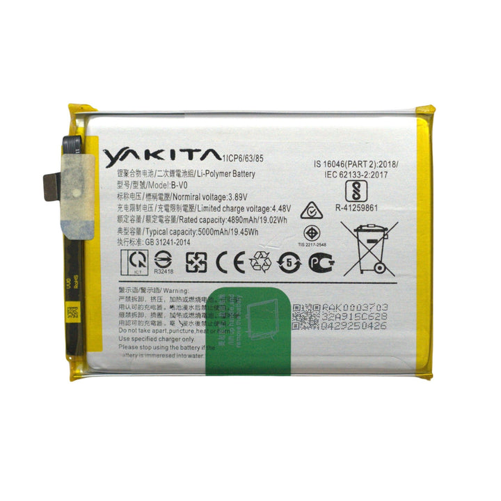 Yakita Original Battery B-V0 Compatible with Vivo Z6 5G - 4890mAh