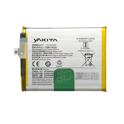 Yakita Original B-T2 Battery for Vivo V23 Pro (V2132) 4300mAh