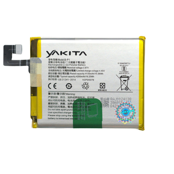 Yakita Original B-P1 Battery Compatible for Vivo X60 Pro (V2046) - (4200mAh)