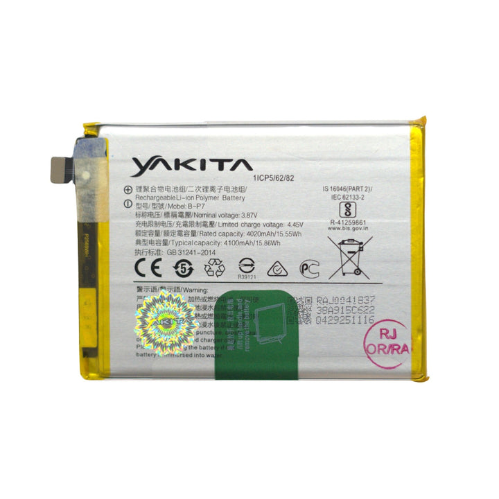 Yakita Original B-P7 Battery for Vivo Y73S (V2031A) 4100mAh