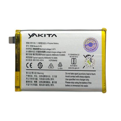 Yakita Original BR3 Battery for Vivo V23e V2126, V2130, V2130A 5000mAh