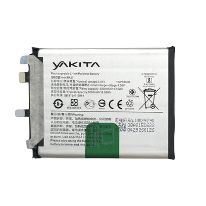 Yakita Original BA27 Battery for Vivo Y100 5G V2239 5000mAh