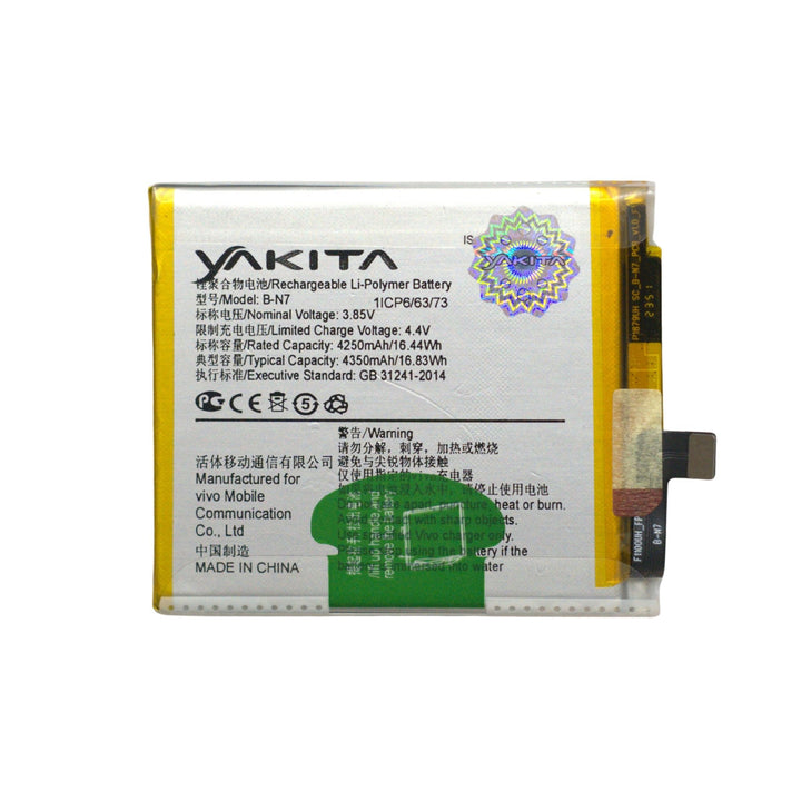 Yakita Original B-N7 Battery for Vivo X50 Pro Plus V2011A 4350mAh