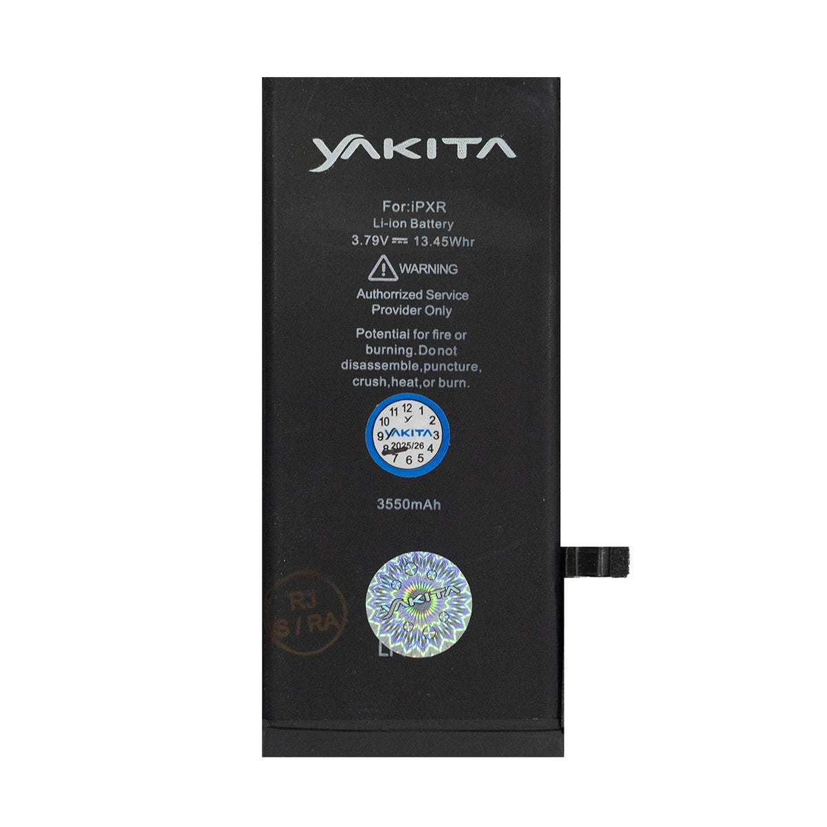 yakita extra power original battery compatible for iphone xr (a2105, a1984, a2107, a2108, a2106) 3550mah